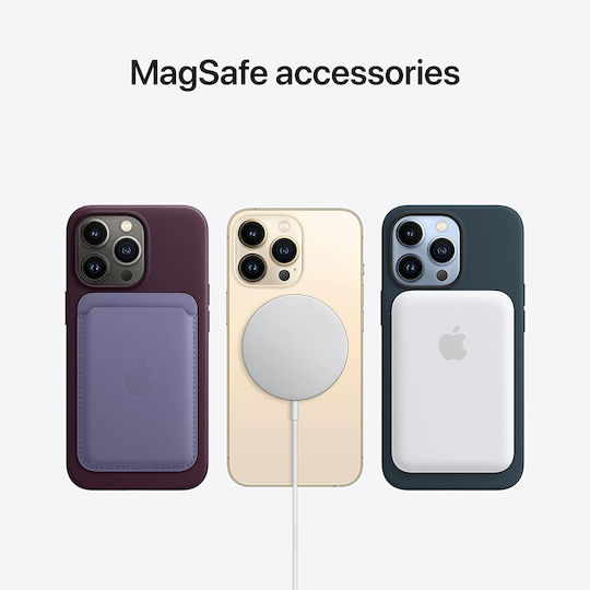 Apple Silicone Case with MagSafe Back Cover Σιλικόνης Pink Pomelo (iPhone 13 Pro Max)