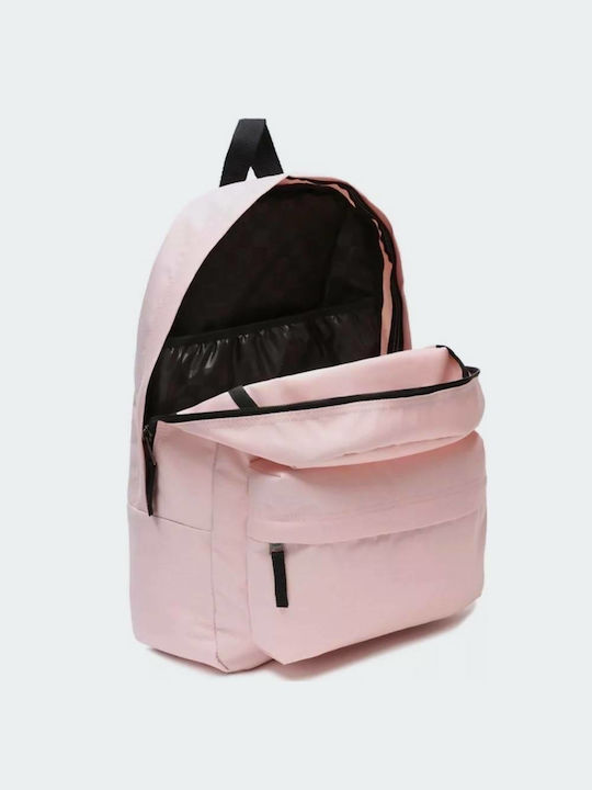Vans Realm School Bag Backpack Junior High-High School Powder Pink 22lt