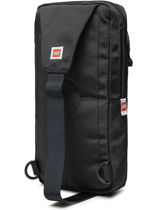 Brick 1x2 Men's Shoulder / Crossbody Bag Black
