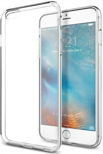 Silicone Back Cover 0.5mm Transparent iPhone 6/6s Plus