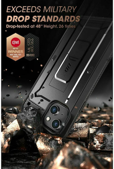 Supcase Unicorn Beetle Pro 360 Full Cover Πλαστικό Μαύρο (Google Pixel 6)