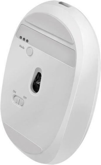 LogiLink ID0205W Ασύρματο Bluetooth Ποντίκι Λευκό