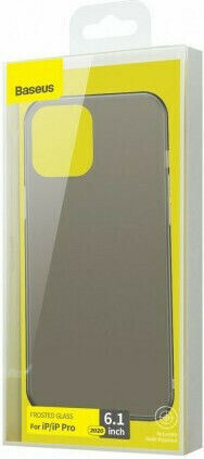 Baseus Wing Back Cover Σιλικόνης 0.4mm Διάφανο (iPhone 12 / 12 Pro)