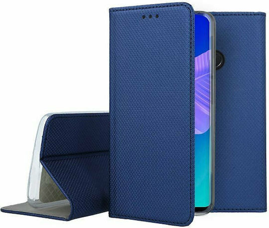 Forcell Smart Magnet Book Synthetic Leather Blue (Huawei P40 Lite E)
