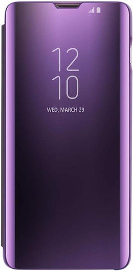 Clear View Книга Пластмаса Лилав (Galaxy A31)