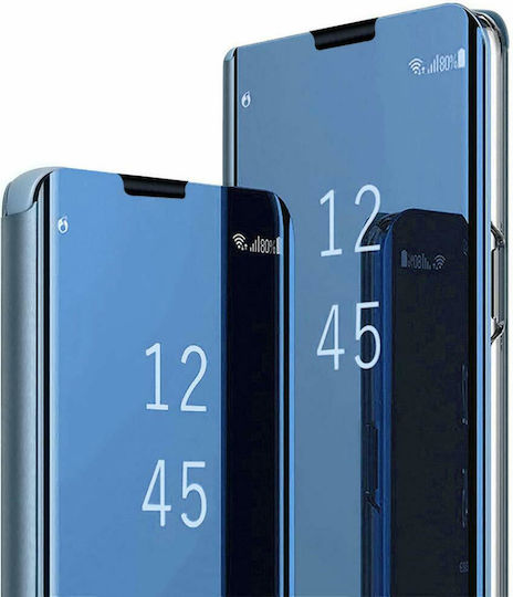 Clear View Buchen Sie Kunststoff Blau (Huawei Y6s / Honor 8A)