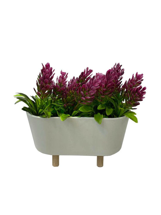 Sidirela Artificial Plant in Small Pot Νο3 Multicolour 15cm 1pcs