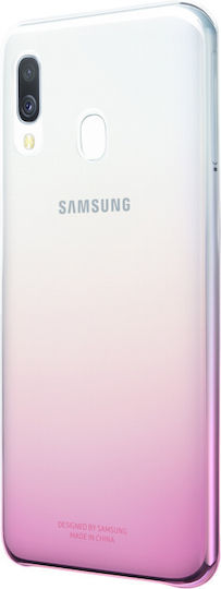 Samsung Back Cover Σιλικόνης Ροζ (Galaxy A40)