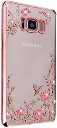 Forcell Plus Back Cover Σιλικόνης 0.3mm Ροζ Χρυσό (Galaxy S8+)