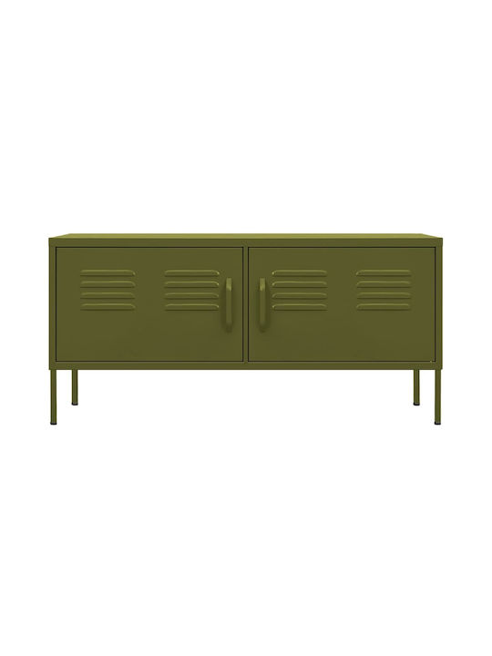 TV-Ständer Aus Metall Lindgrün M105xP35xH101.5cm