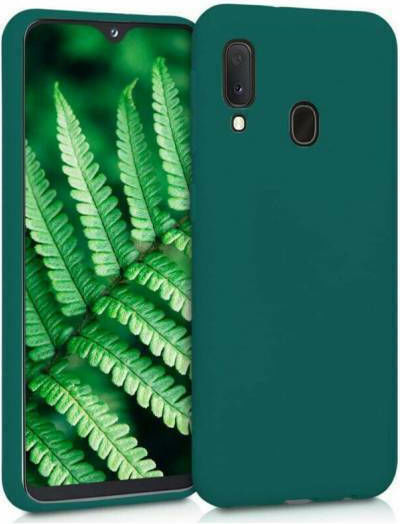 Matt Back Cover Σιλικόνης 1.2mm Πράσινο (Galaxy A20e)
