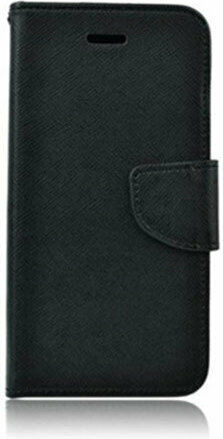 Plus Brieftasche Synthetisches Leder Schwarz (Galaxy S8+)