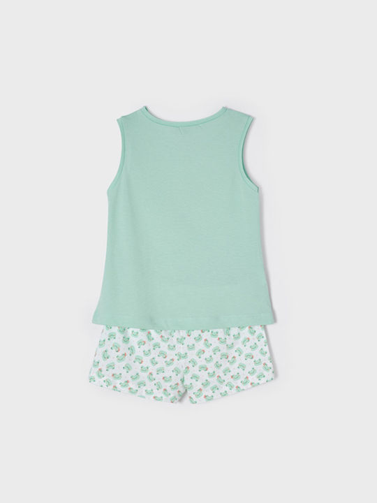 Mayoral Set Top & Bottom Kids Summer Pyjamas Green