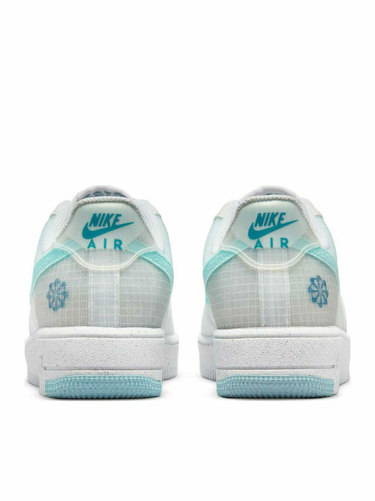 Air Force 1 Crater Παιδικά Sneakers White / Copa / Rift Blue / Volt