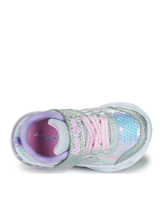 SWEETHEART Παιδικά Sneakers με Σκρατς Ασημί