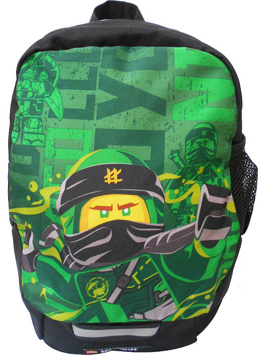 LEGO Ninjago Energy Schulranzen Rucksack Kindergarten Schwarz mit Flaschenhalter