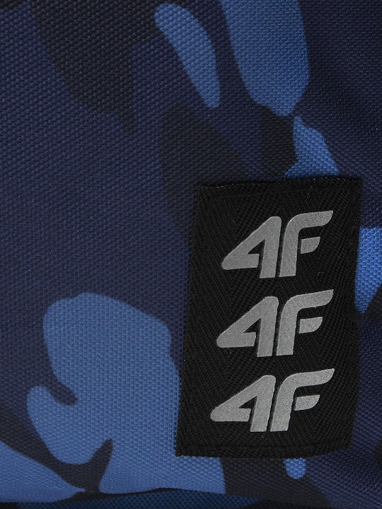 4F School Bag Backpack Junior High-High School in Blue color