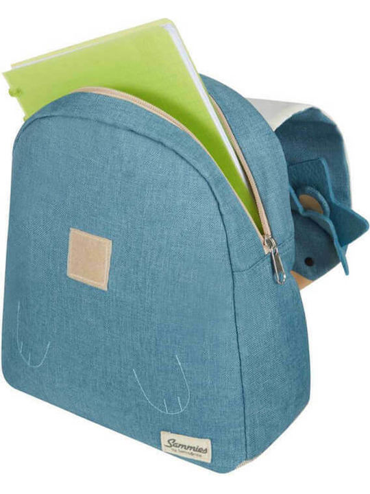 Samsonite Happy Sammies Ciel School Bag Backpack Kindergarten Light Blue