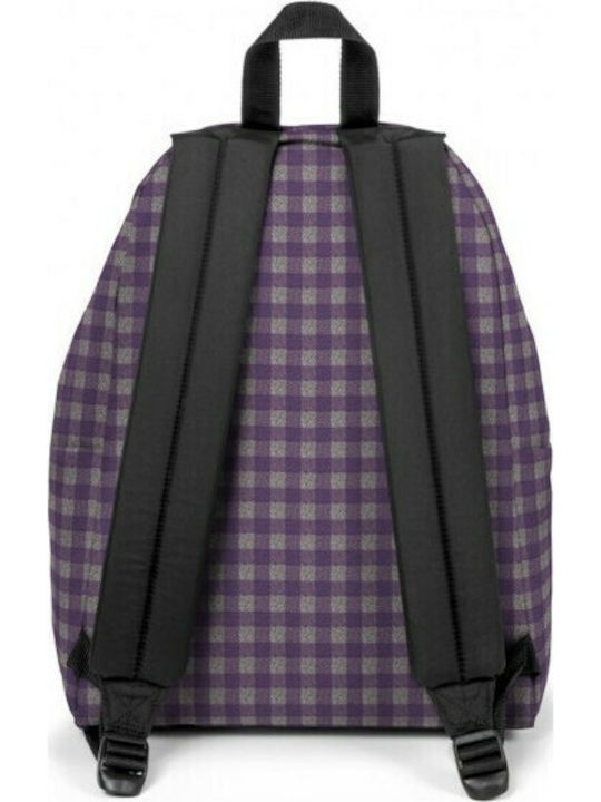 Eastpak Padded Pak'r Checksange Purple School Bag Backpack Junior High-High School Purple 24Liters