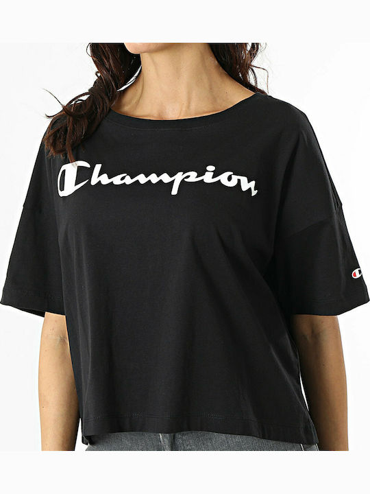 Women's Crop T-shirt Black