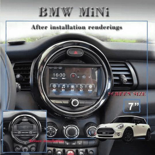 LM Digital Автомобилна Аудио Система (Блутут/USB/AUX/WiFi/GPS/Apple-Carplay/Android-Auto) с Тъчскрийн 7"