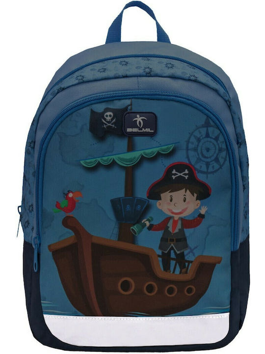 Belmil Spaceship Schulranzen Rucksack Grundschule Mehrfarbig 12Liter