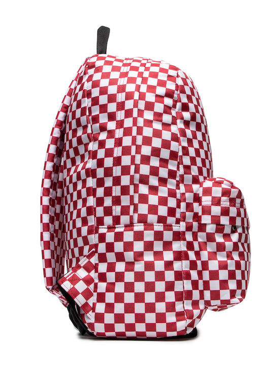 Vans Old Skool School Bag Backpack Junior High-High School in Red color