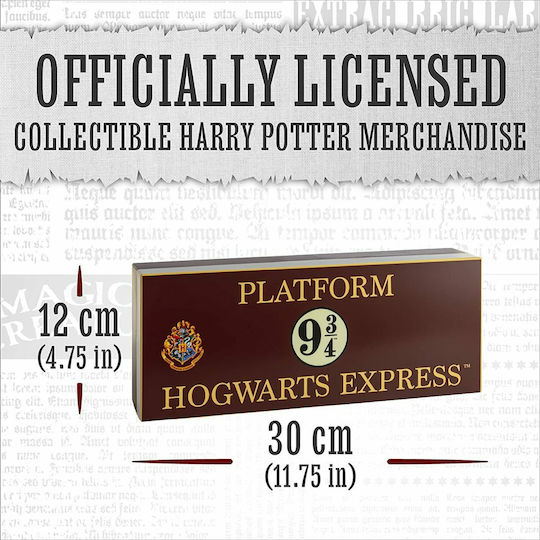 Paladone Led Kids Decorative Lamp Hogwarts Express Multicolour 30x12cm