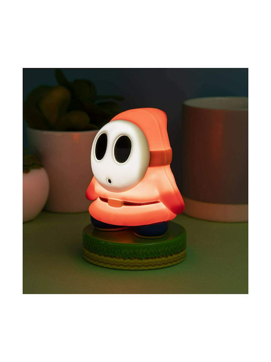 Paladone Lampă decorativă pentru copii Super Mario Shy Guy Icon Multicolor