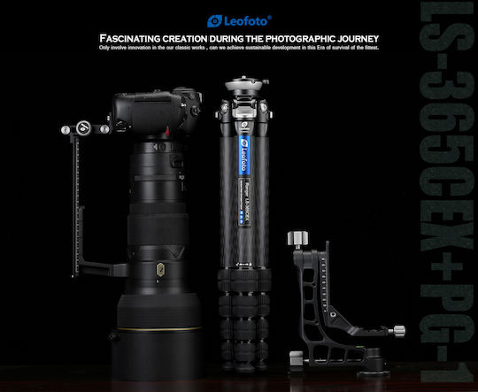 Leofoto Ranger LS-365C + PG-1 Τρίποδο - Μίνι με Gimbal Κεφαλή