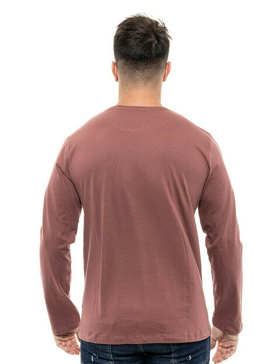 Splendid Men's Long Sleeve Blouse Red