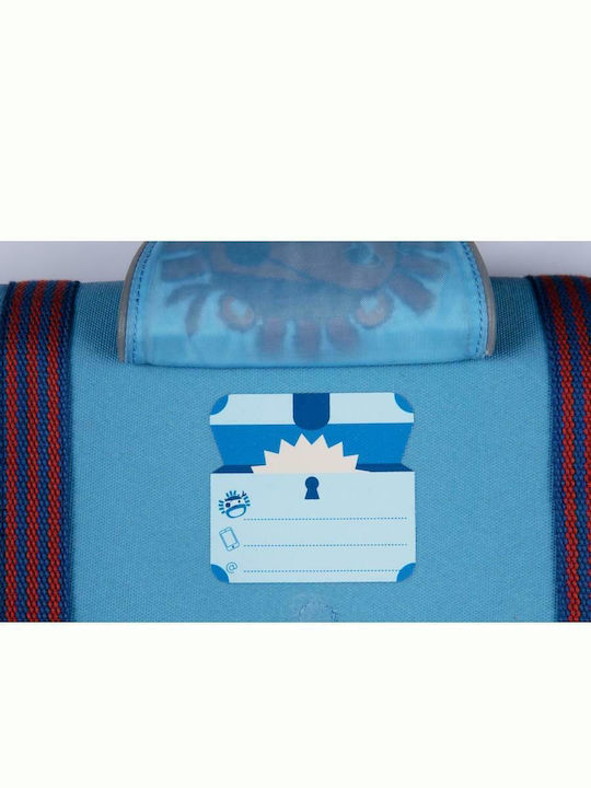 Lilliputiens Jack the Pirate School Bag Backpack Kindergarten Light Blue 7Liters