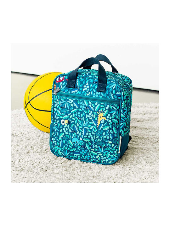 Lilliputiens Jungle School Bag Backpack Kindergarten Green