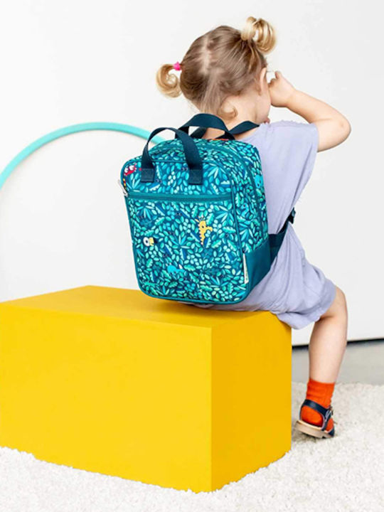Lilliputiens Jungle School Bag Backpack Kindergarten Green