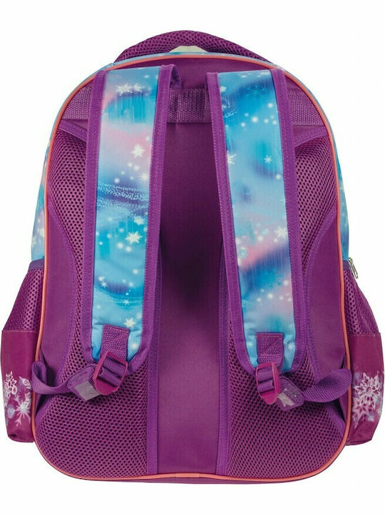 Diakakis Frozen 3D School Bag Backpack Elementary, Elementary in Pink color