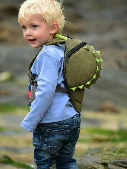 Littlelife Crocodile Schulranzen Rucksack Kindergarten Khaki