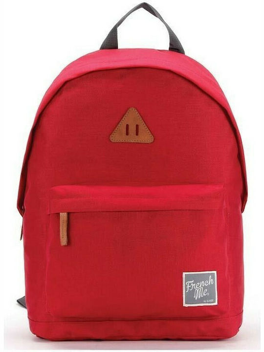 Bagtrotter Σχολική Τσάντα Πλάτης Δημοτικού Κόκκινη