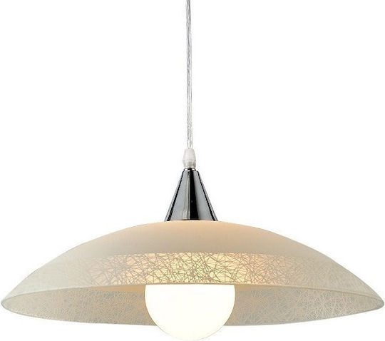 Home Lighting Seher Κρεμαστό Φωτιστικό Γκρι με Ντουί E27 40εκ.