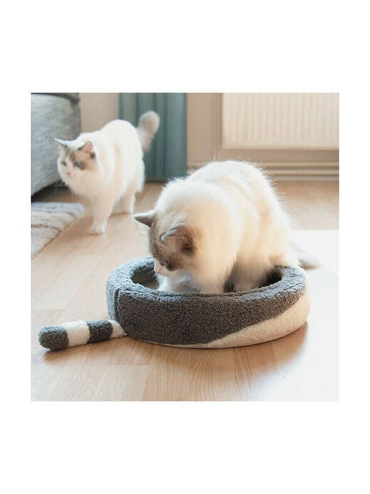 Navaris Stâlp pentru zgâriat pisici Gri 36x36x9cm