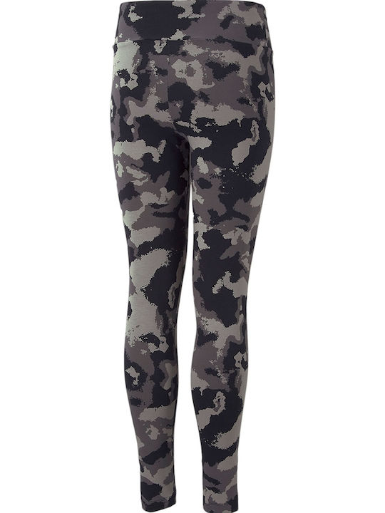 Puma Kinder Leggings Lang Schwarz