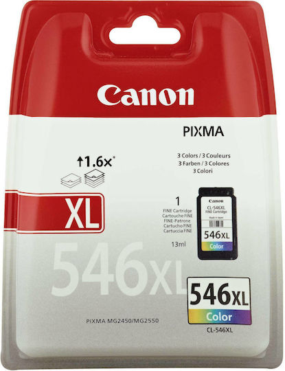 Canon CL-546XL Γνήσιο Μελάνι Εκτυπωτή InkJet Πολλαπλό (Color) (8288B001)
