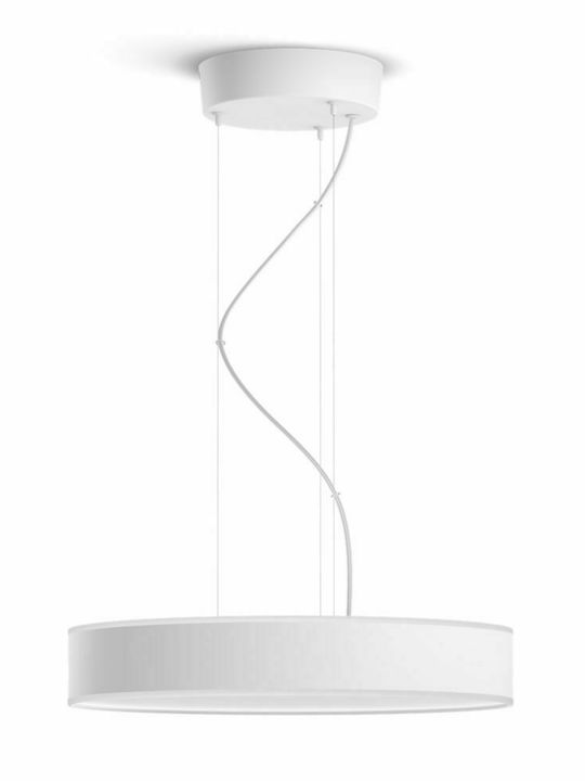 Philips Rotund Suspendata Panou LED Putere 33.5W cu Bianco reglabil Lumini 42.5x42.5cm.