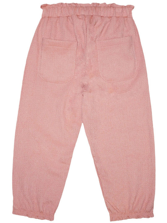 Energiers Girls Fabric Trouser Pink