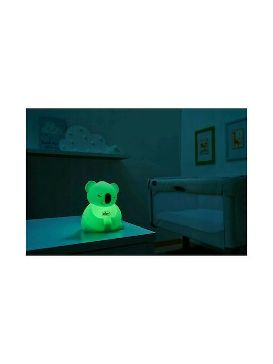 Chicco Led Παιδικό Διακοσμητικό Φωτιστικό Koala Λευκό