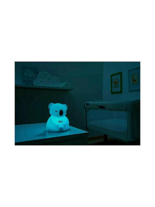 Chicco Led Παιδικό Διακοσμητικό Φωτιστικό Koala Λευκό