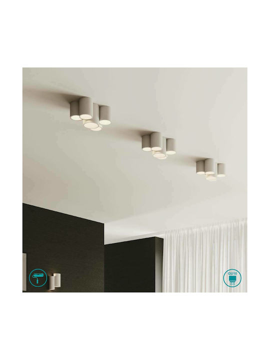 Fan Europe Banjie Single Spot with Socket GU10 in White Color