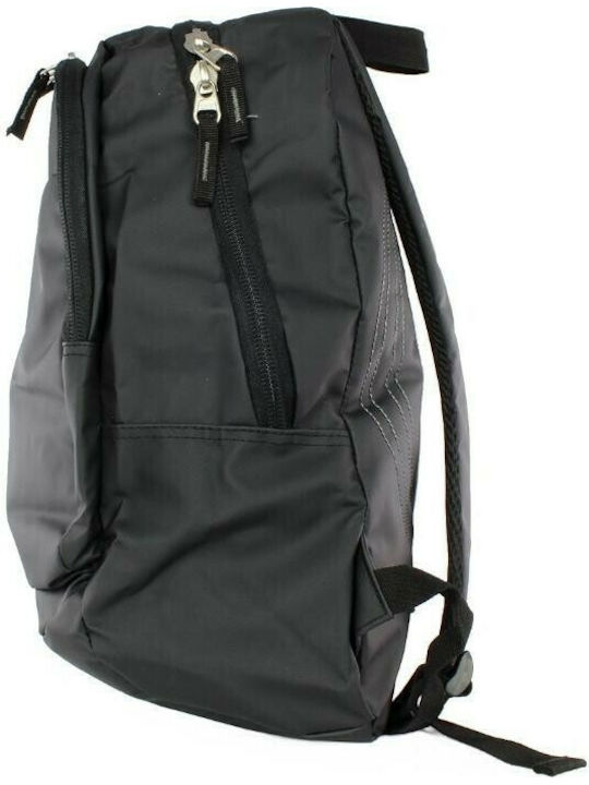 Deck 9 Black Glare School Backpack for Elementary with Water Bottle Holder Black 25L 29 x 19 x 42cm