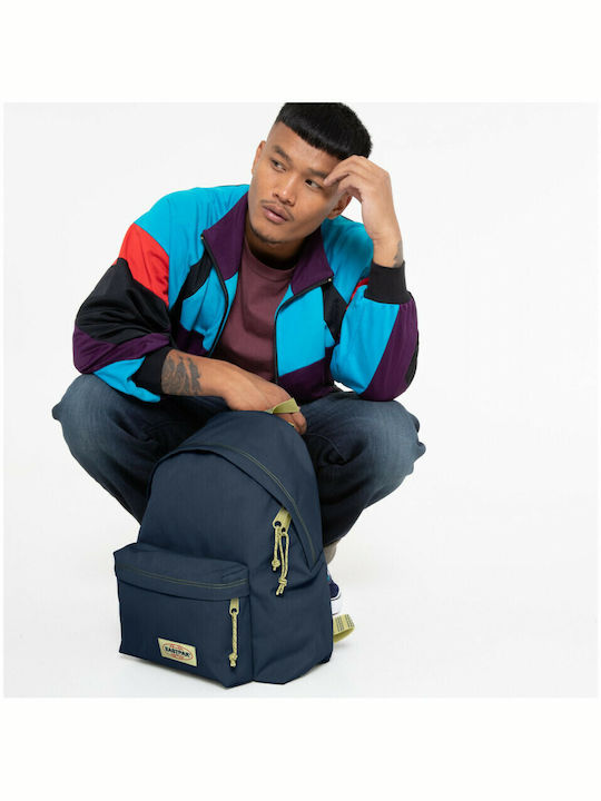 Eastpak Padded Pak'r Blakout Stripe Icy Σχολική Τσάντα Πλάτης Γυμνασίου - Λυκείου σε Μπλε χρώμα 24lt