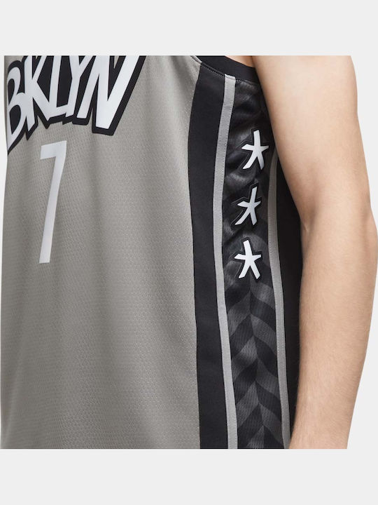 Kevin Durant Brooklyn Nets Statement Edition 2020 Ανδρική Φανέλα Εμφάνισης Μπάσκετ