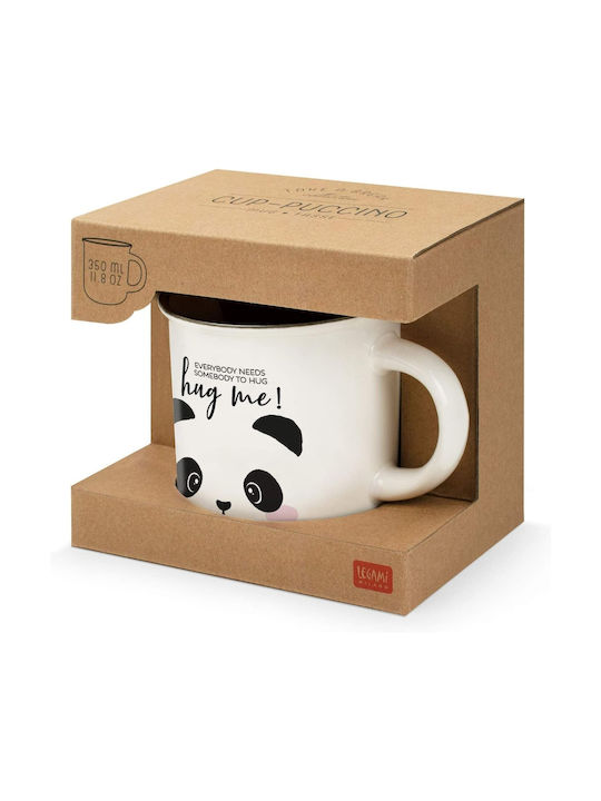 Legami Milano Take A Break Panda Чаша от Порцелан Бяла 350мл